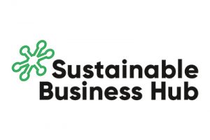 Sustainable business hub logo