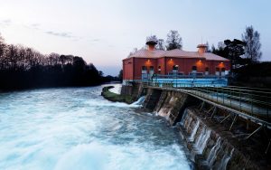 Hydro power in the north of Sweden