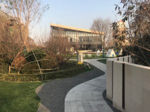 Eco village in Yantai, Chinia