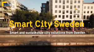 Smart City Sweden, view over Hammarby kaj