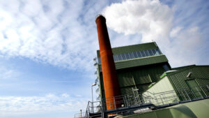 The CHP plant in Östersund