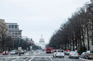 Road in Washington DC
