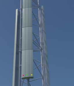 Antenna and blue sky