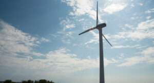 Wind mill on Swedish country side