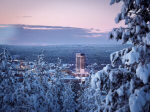 Skellefteå from a far