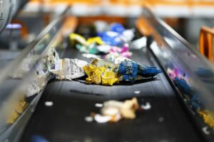 Plastics on rolling band